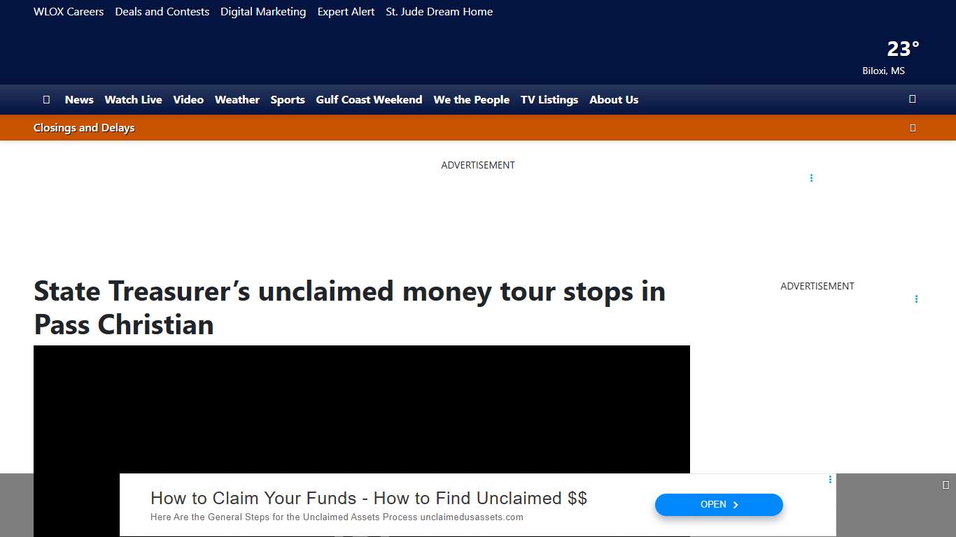 State Treasurer’s unclaimed money tour stops in Pass Christian